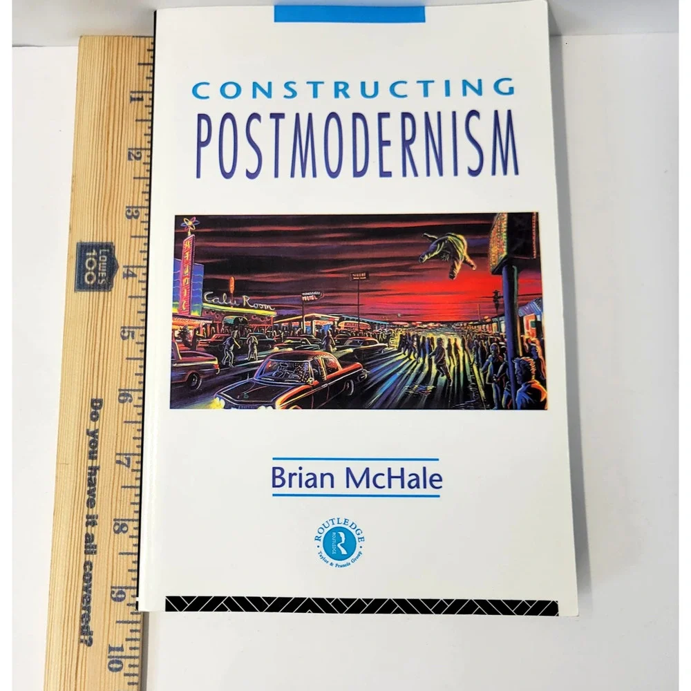 Vintage‎ 1992 Constructing Postmodernism Brian McHale Routledge White PB Theory